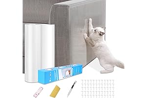 Cat Scratch Furniture Protector: Vinyl Couch Cover for Cat Deterrent