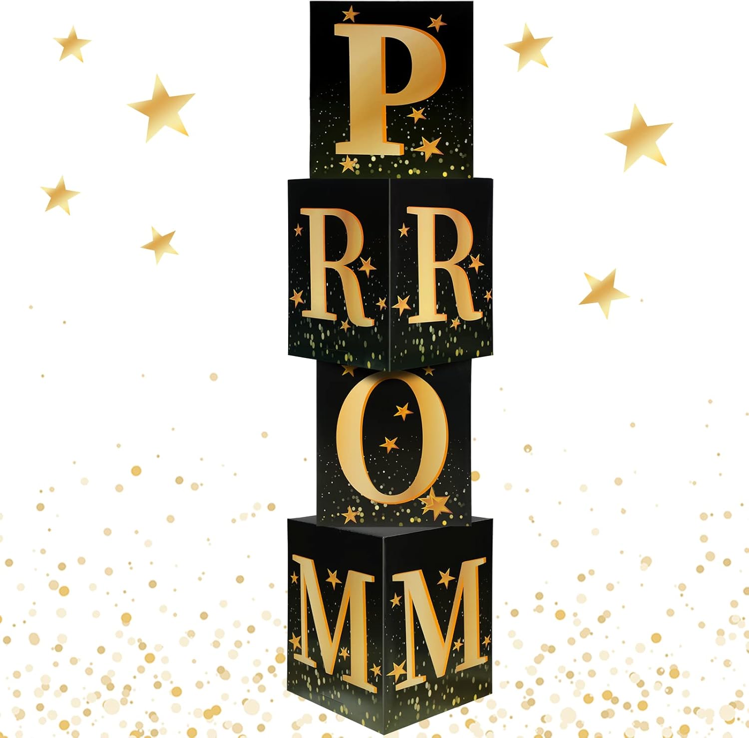 Sotiff 4 Pcs Large Prom Column Standup Photo Booth 51inch 2026 Prom Decorations Pink Grad Night Party Decor for 2026 Graduation Decorations Supplies
