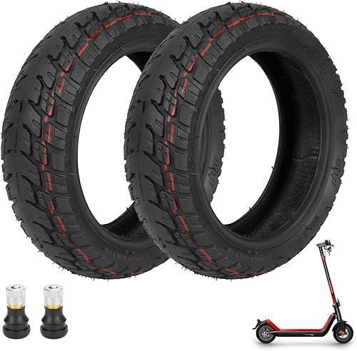 ulip Neumático todoterreno de 9.5 x 2.50 pulgadas, neumático sin cámara de 9.5 pulgadas para Niu KQI3, accesorios de scooter eléctrico, rueda