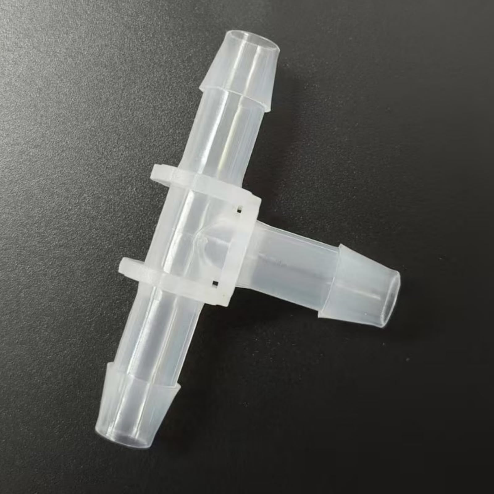 Adaptador de plástico reutilizable para laboratorio y maquinaria de alimentos, 4,8 mm de diámetro, paquete de 25 unidades