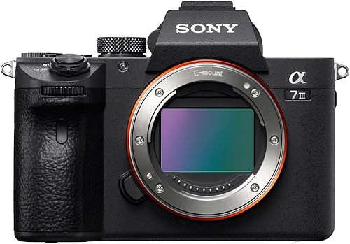 Miniatura 2 de Sony - Paquete de cuerpo de cámara de lentes intercambiables sin espejo de fotograma completo a7III 24.2 MP + tarjeta de memoria de 64 GB y flash