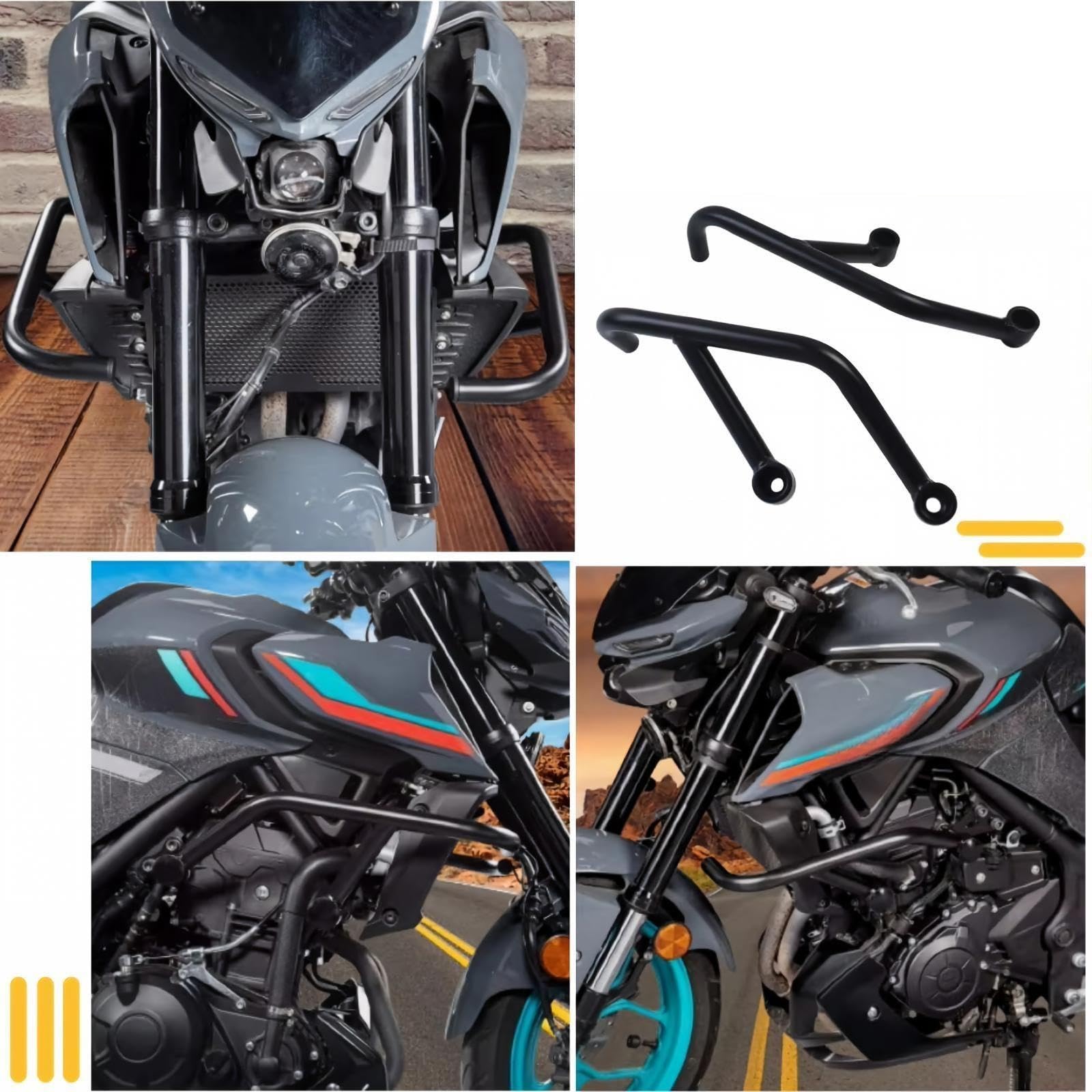 Moto Paraurti Motore Crash Bar Adatto Per Yamaha Per MT-03 2016-2025