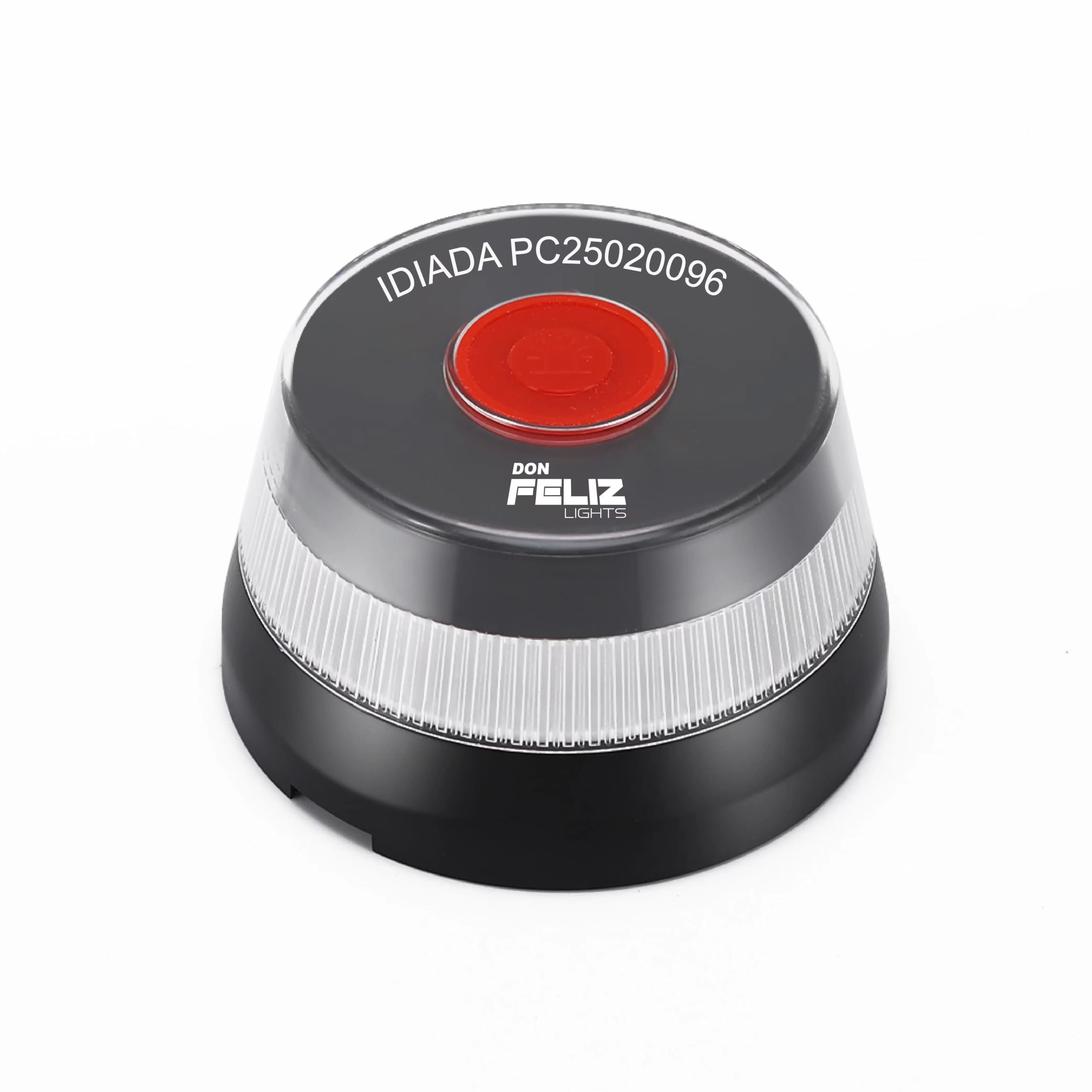 Don Feliz Emergency beacon V16 connected with geolocation DGT 3.0, emergency light approved and authorized by DGT, with Batteries Included, Telephone connectivity.