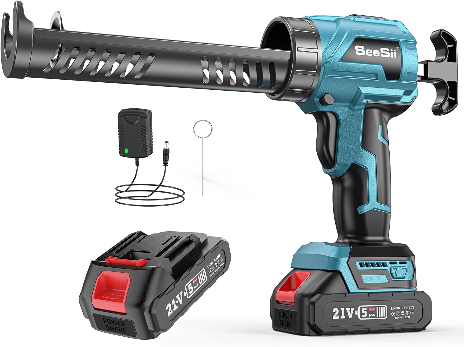 Seesii Battery Powered Cordless Caulking Gun