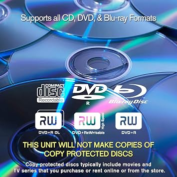 Vinpower Digital 1-11 Manual Tower SATA Controller Blu-ray BD/DVD/CD Disc Copy Duplicator + SATA Cable