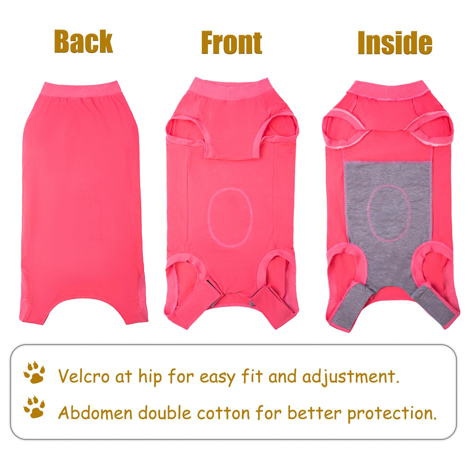 Body Chien Post Operatoire Femelle - Body Medical Pour Chien