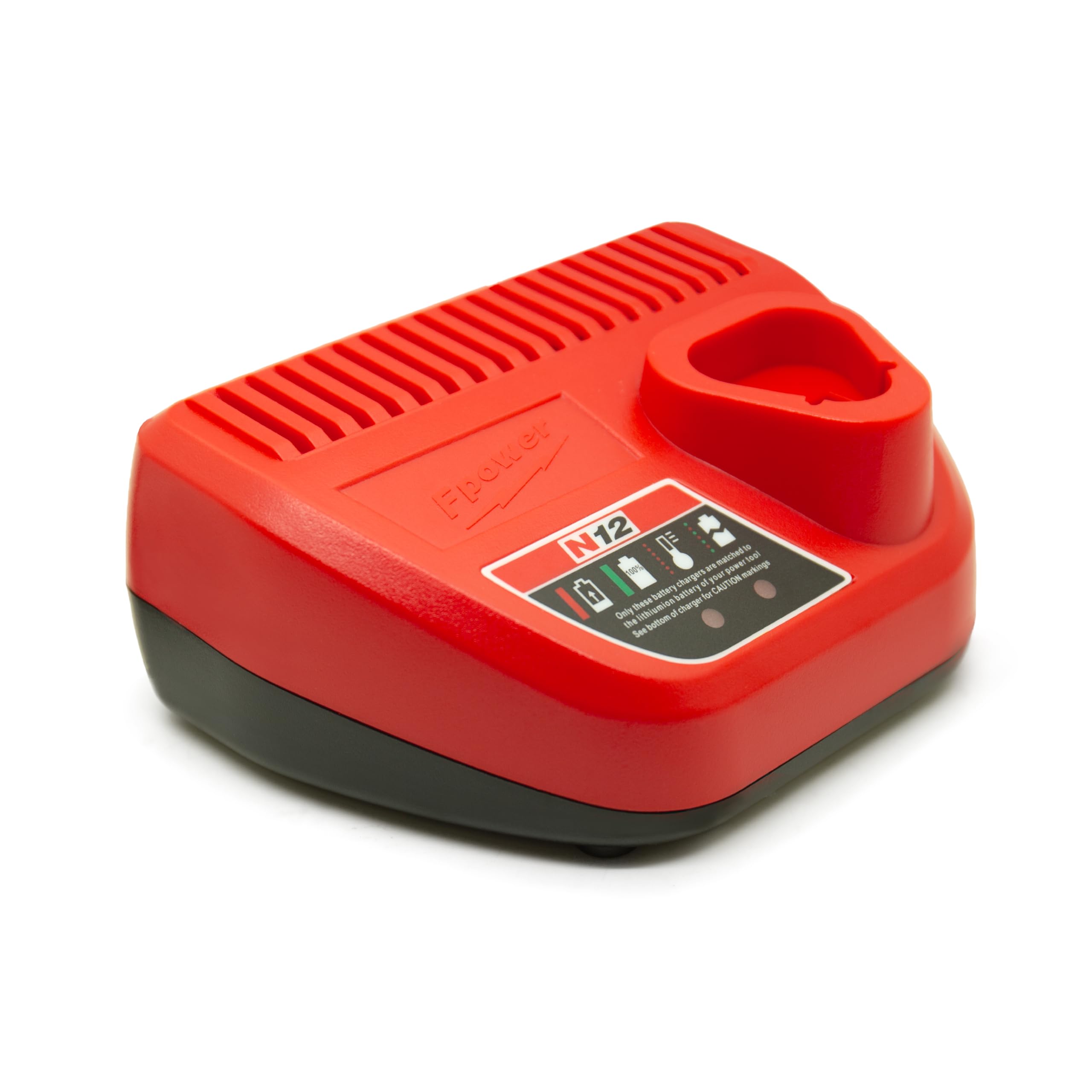 ExpertPower Battery Charger for Milwaukee Milwaukee M12, 48-11-2401, 48-11-2402, 48-11-2420, 48-11-2430, 48-11-2440, 48-11-2460, 48-11-2411, 48-11-2412 and Heated Hoodie Jacket