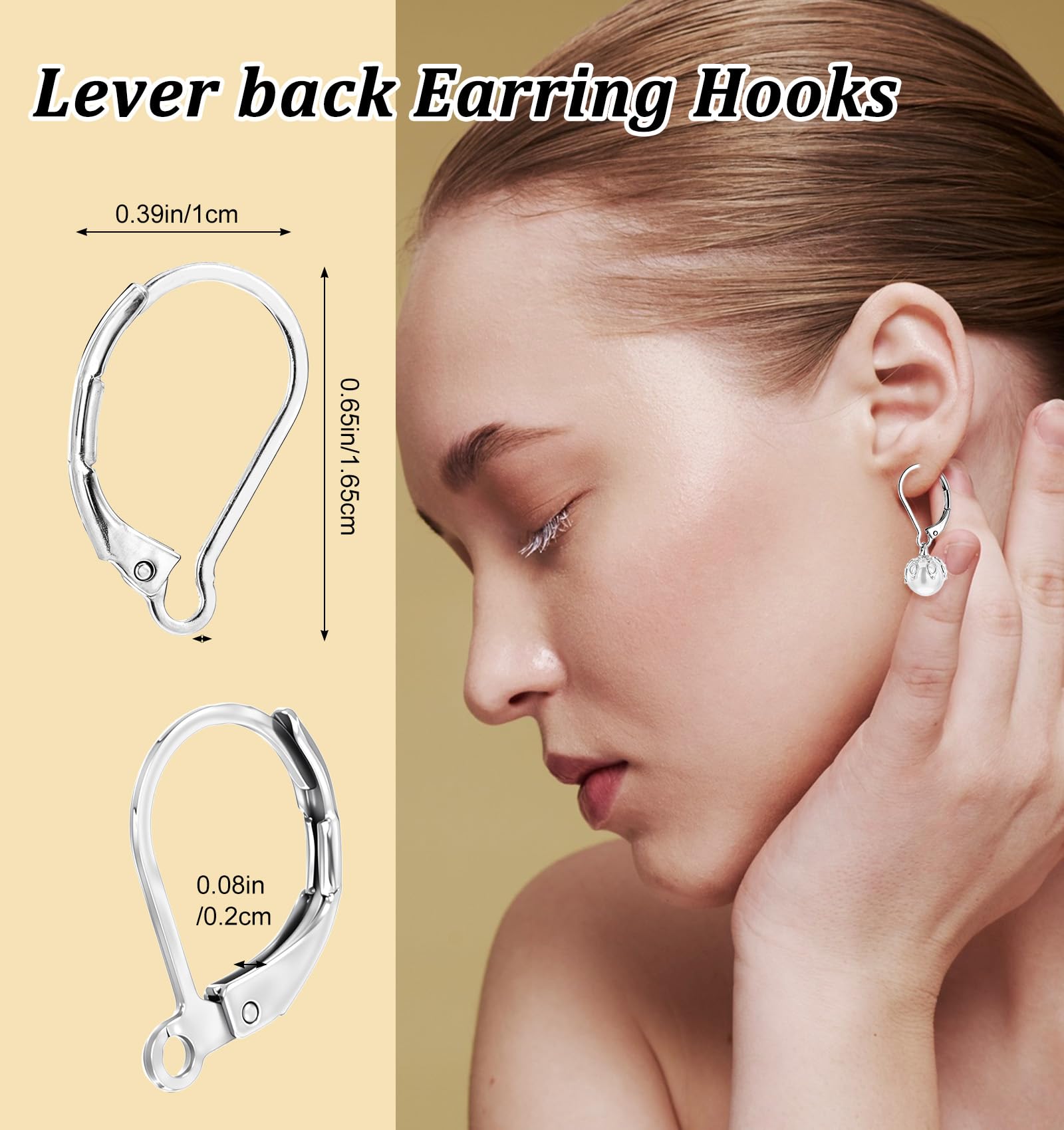 400 Pcs Oorbel Haken Earring Maken Levert Kit Oor Draden