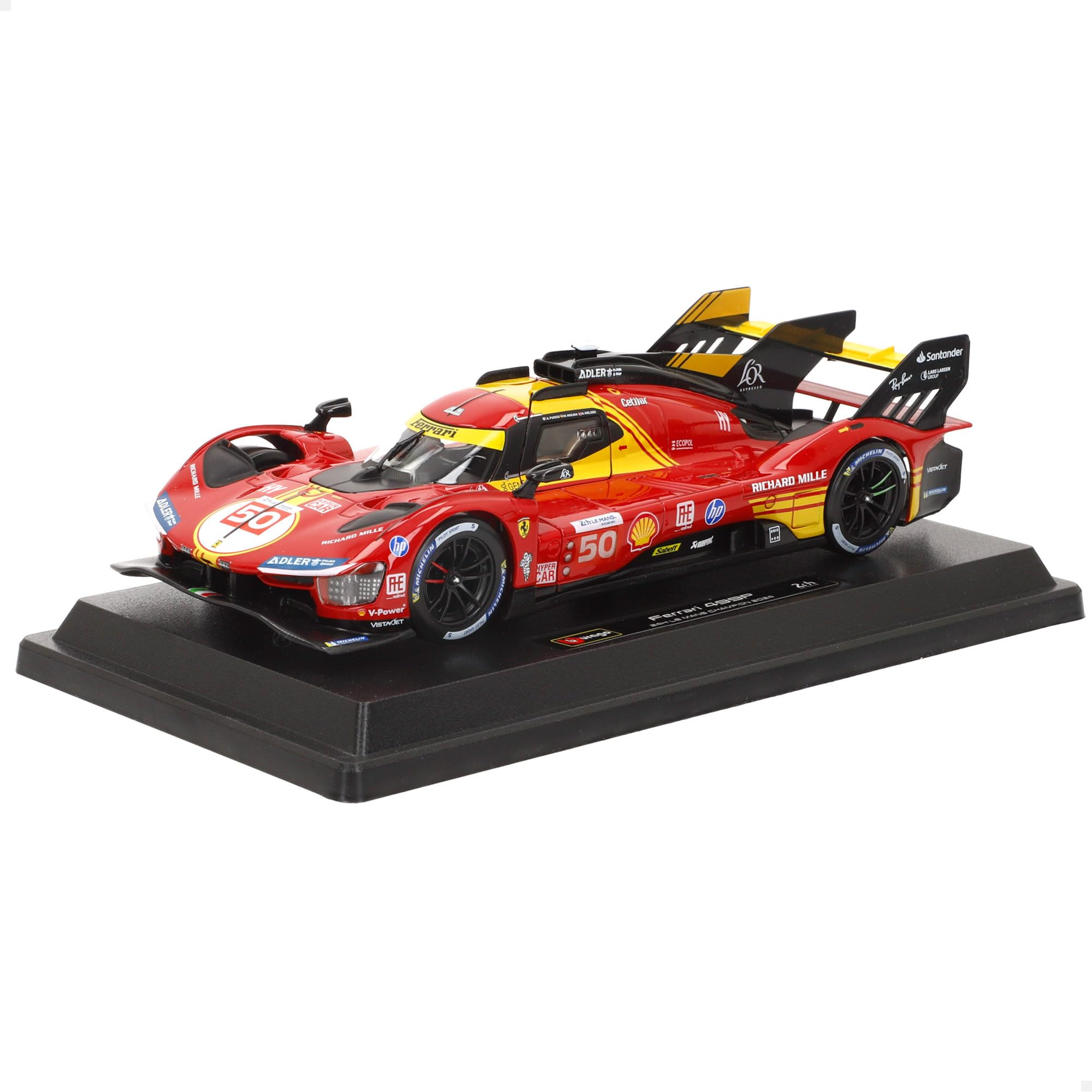 ミニカー 1/43 Ferrari 499P Le Mans 24H 2024 #50 Amazon.com: Bburago - Ferrari 499P 24H Le Mans Champion 2024
