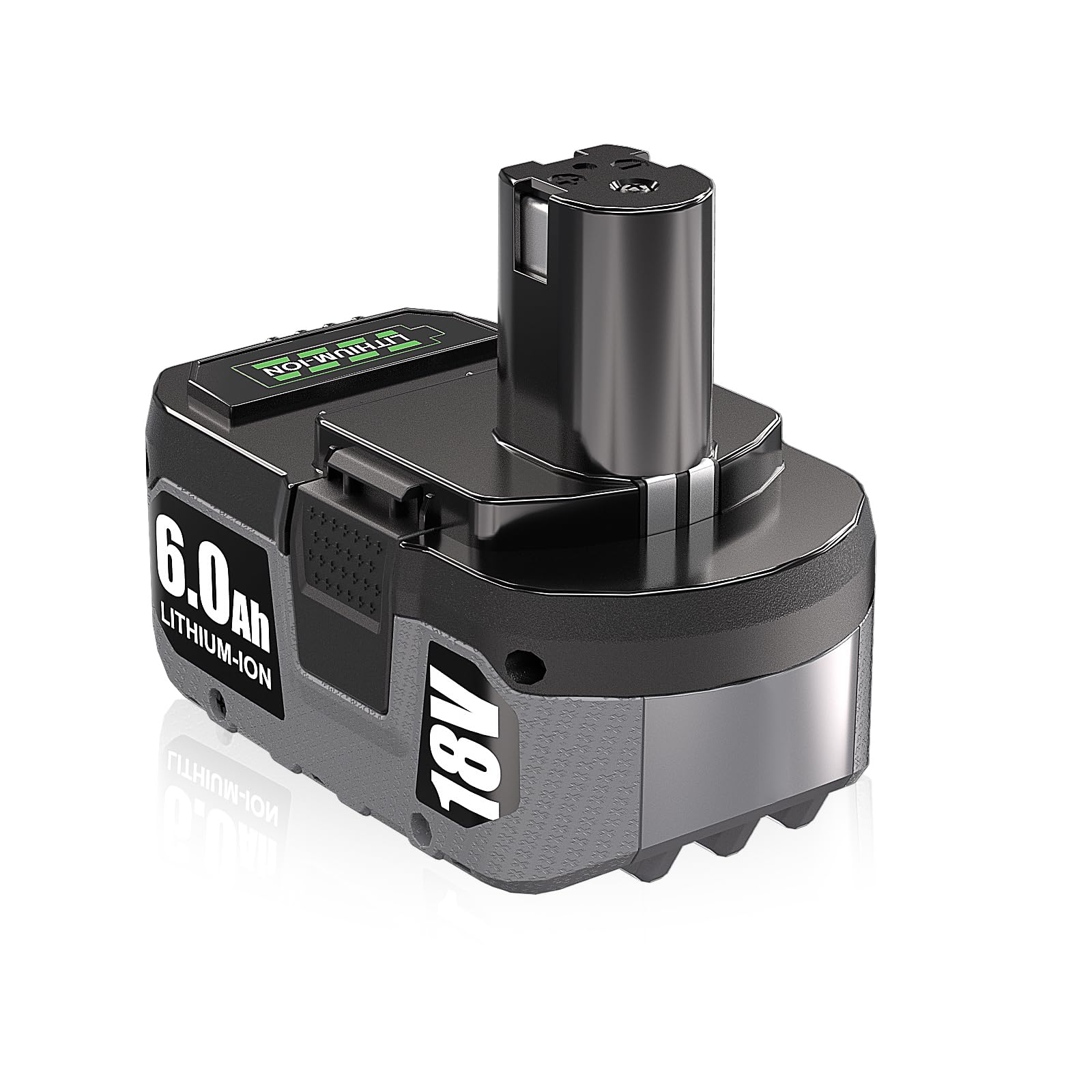 DSANKE 18V 6.0Ah Replacement for Ryobi 18V Battery P102 P103 P104 P105 P107 P109 P190 P191 P122 ABP1803 BPP1820 1322401 1400672 130224007 Battery