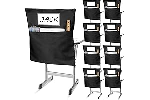 Classroom Birthday Chair Cover: 48 Pcs Student Chair Storage, Perfect School Organization