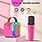 OUTUVAS Kids Karaoke Microphone Machine Toy, 4-12 Years Old Girls Christmas Birthday Gift for Girls, Karaoke Toys Gifts for Girls Ages 4, 5, 6, 7, 8, 9, 10, 12 +Year Old Birthday Party. (Red-01)