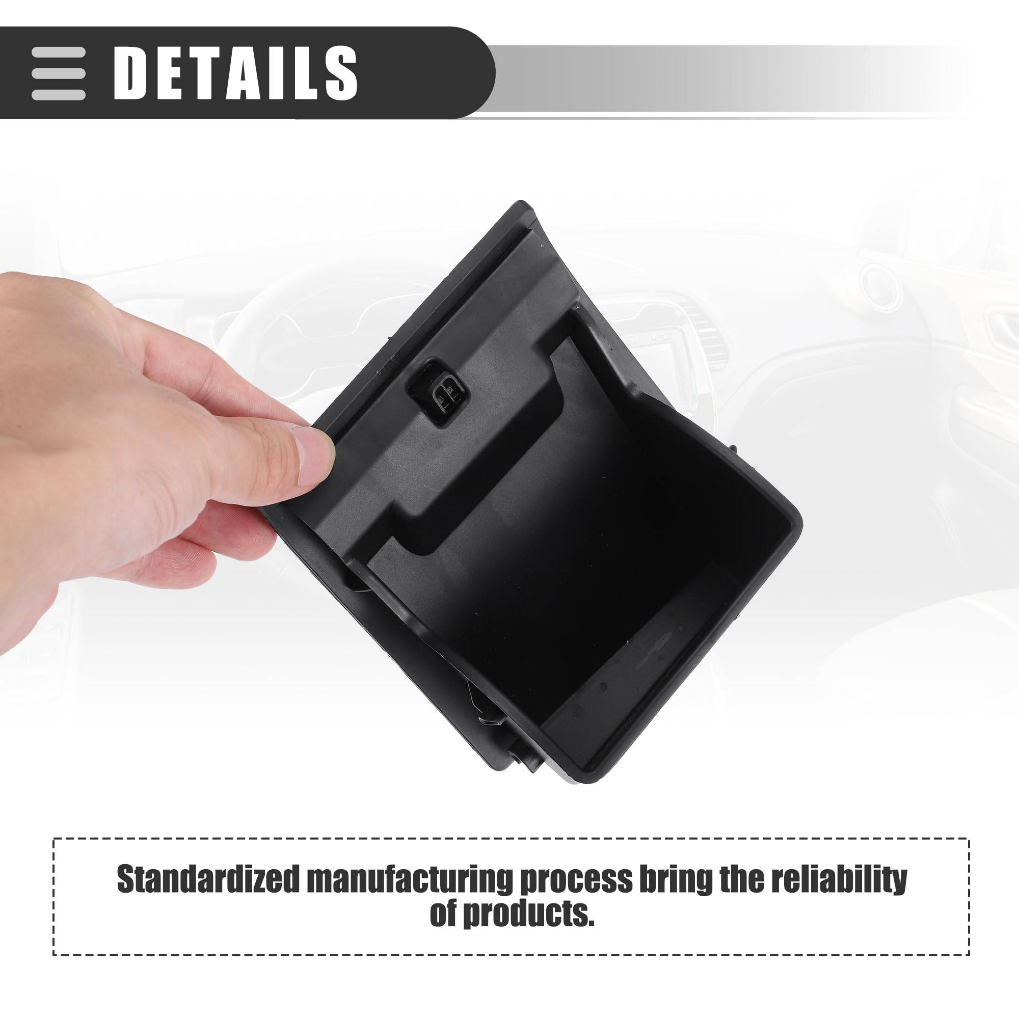 Amazon.com: Motoforti Coin Change Box Holder, Interior Storage