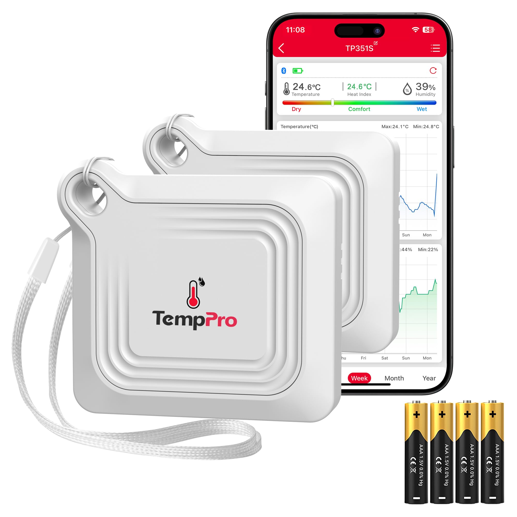 ThermoPro TP351 Bluetooth Hygrometer Thermometer-image-27