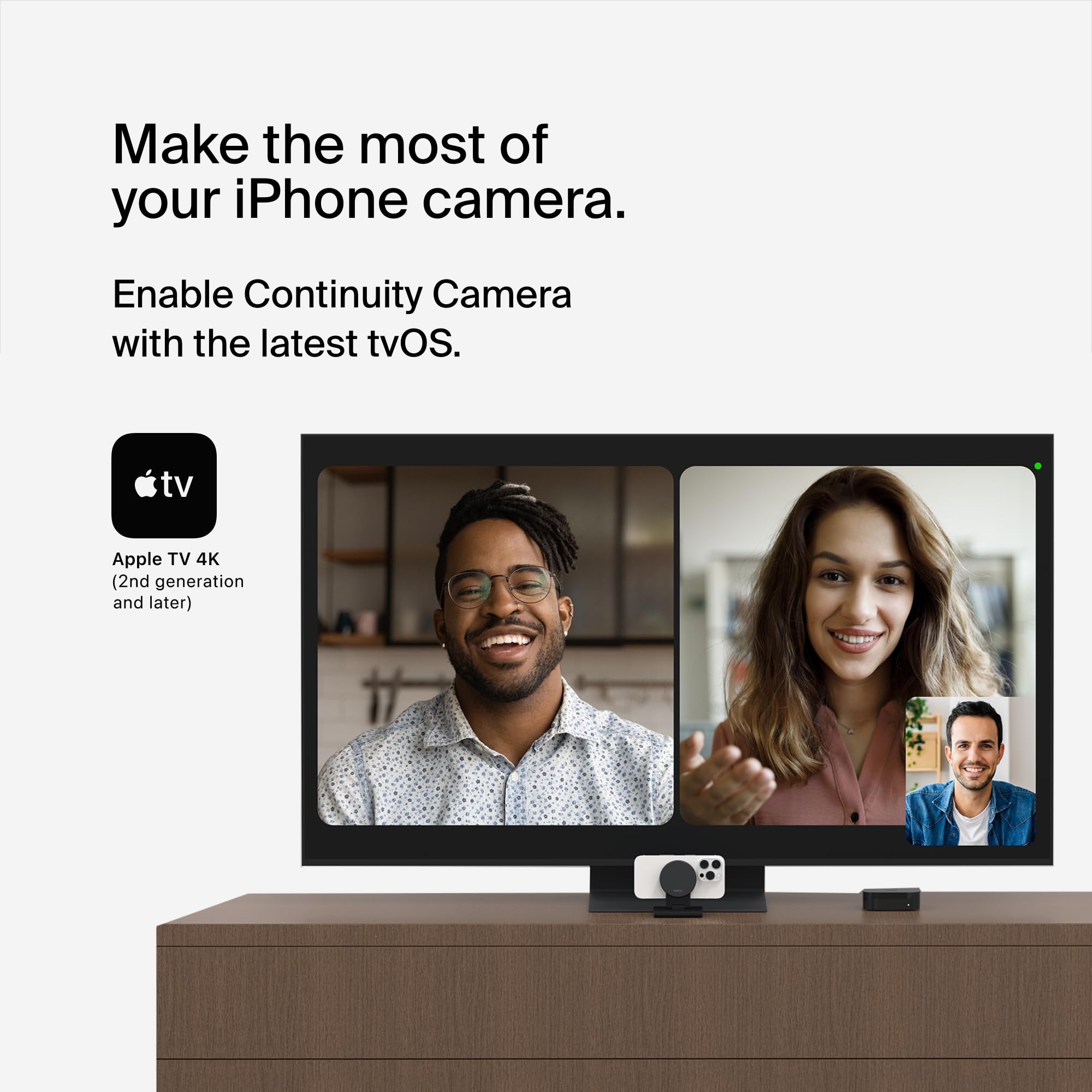 Mount iPhone con MagSafe per Apple TV 4K - Supporto MacBook - Dettaglio