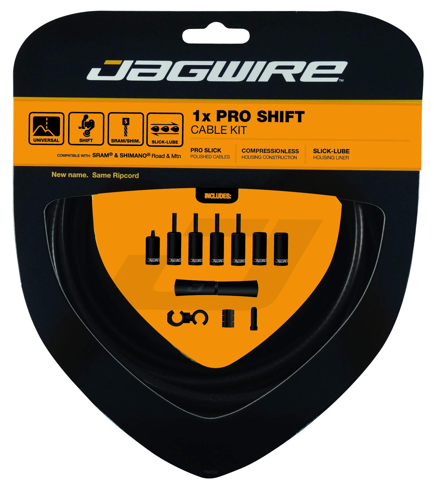 Jagwire Stealth Black 1X Pro Shift Kit Size 1