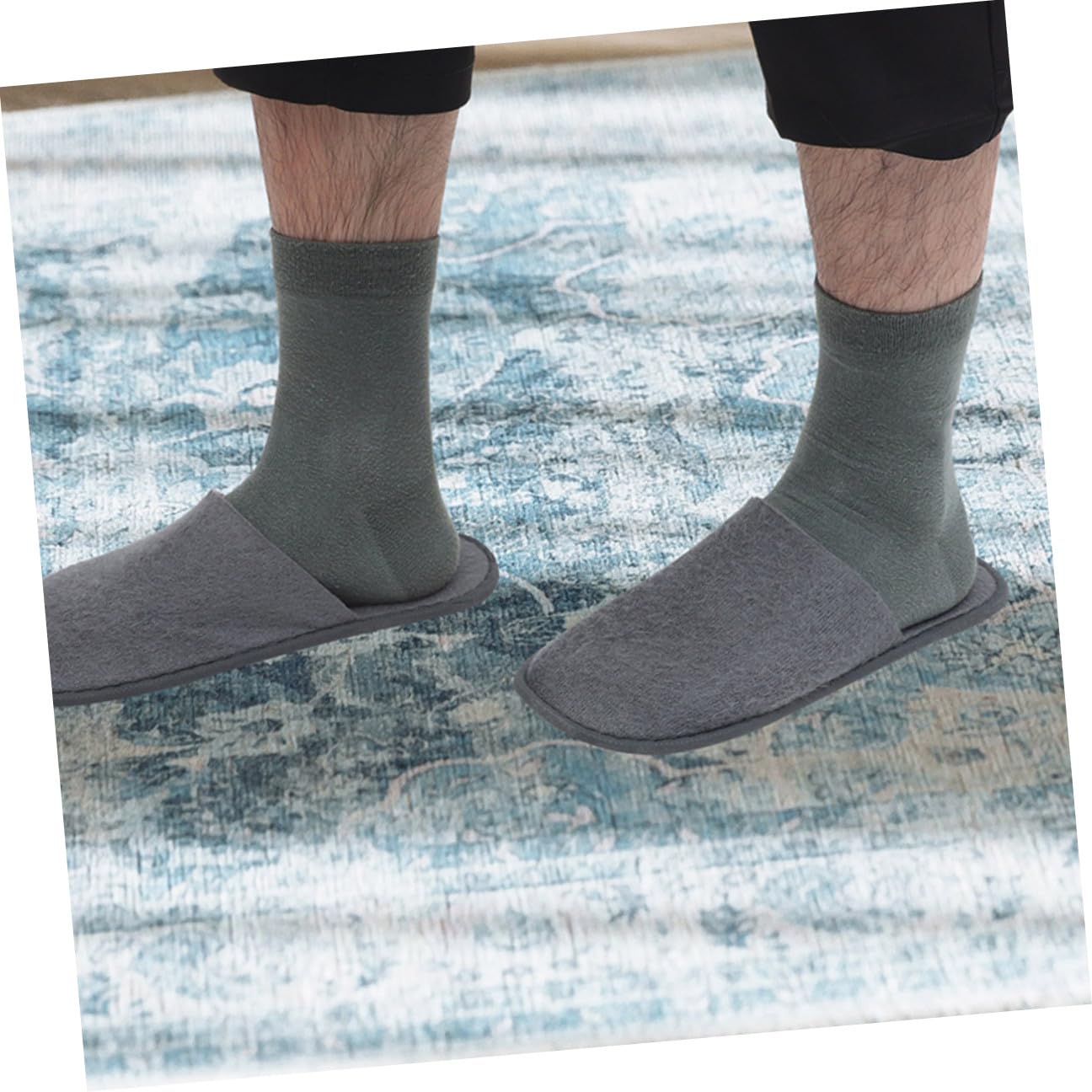 Pantofole Pieghevoli Portatili 20 Paia in Pile per Hotel | Leggere e Facili da Trasportare, Uso Spa e Viaggio, Stile Unisex per Donna e Uomo