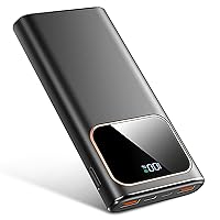 Power Bank Ricarica Rapida 2026 new, 10000mAh Powerbank per iPhone 17/16/15/14/13/12/11 Samsung Xiaomi etc