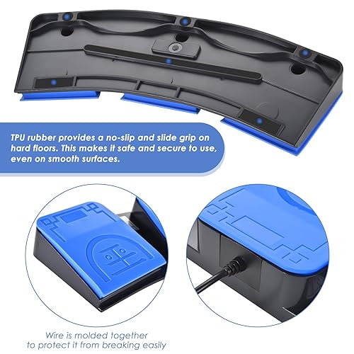 Miniatura 2 de iKKEGOL Interruptor de pedal USB actualizado 2023 para PC, interruptor de pie triple - Control manos libres Teclado programable personalizado tecla