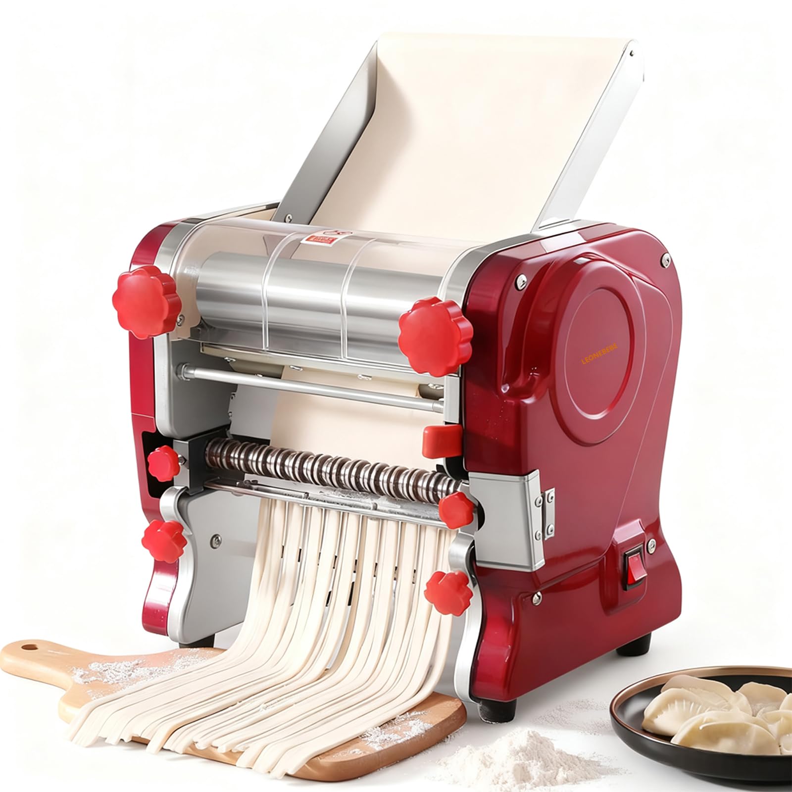 Amazon.com: LEONEBEBE Pasta Maker Machine, Electric Commercial