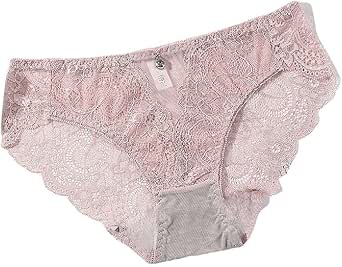 Amazon.co.jp: Plus Nao Women's Hip Hanger Panties, Full Lace, Floral ...