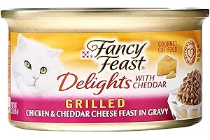 Fancy Feast Chicken and Cheddar Canned Delights for Cats