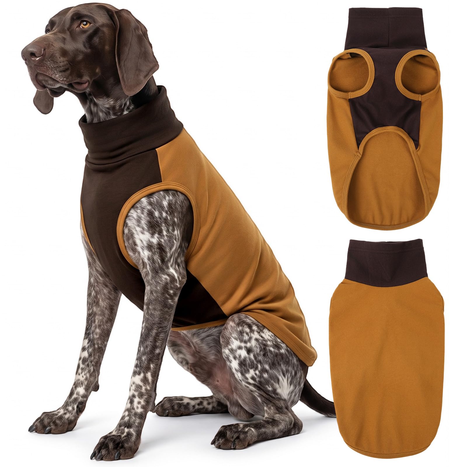 KONVINIT Fleece Dog Sweater Medium Lightweight Breathabl Pullover m — image 1