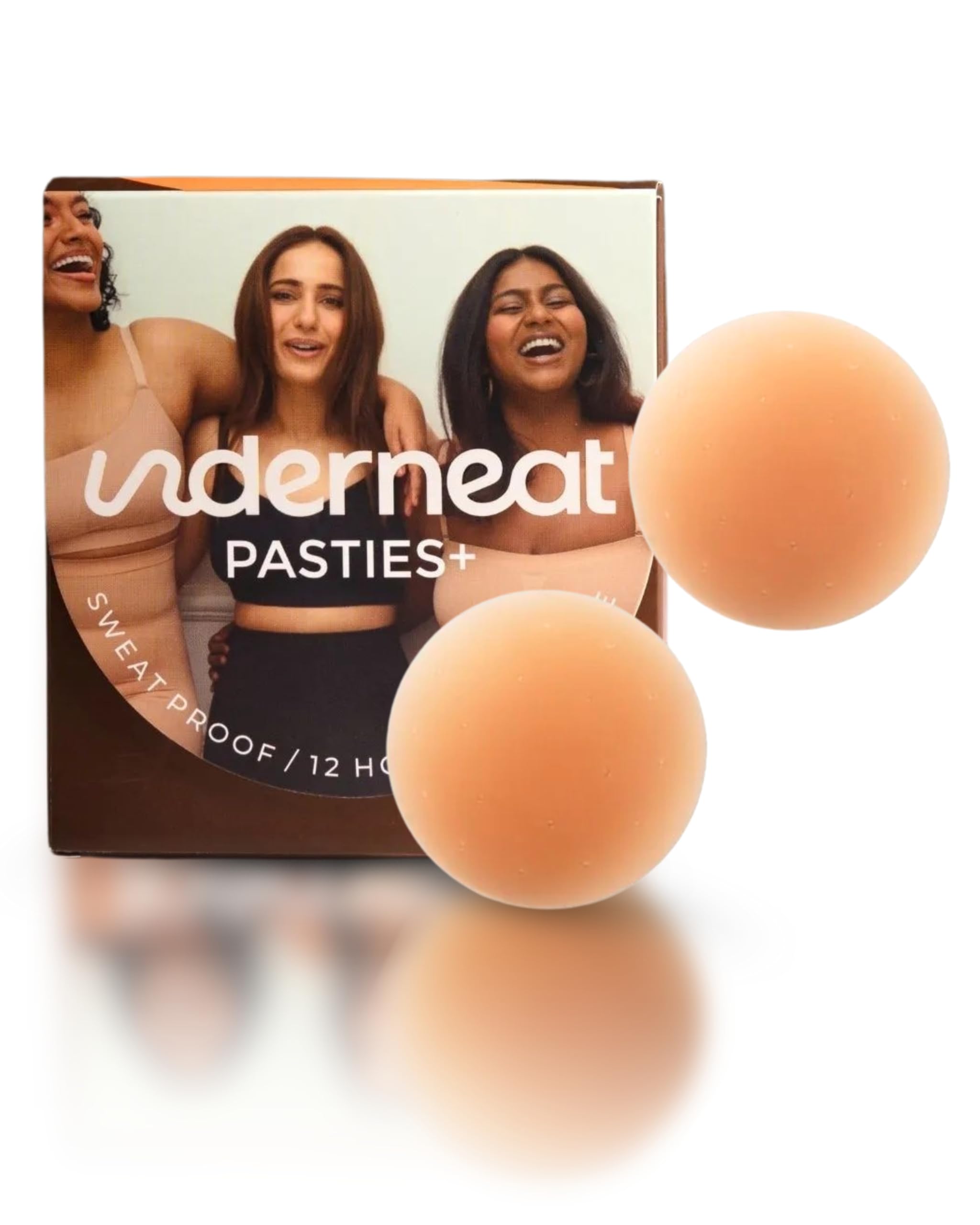 Adhesive Nipple Covers for Women Reusable Silicone Pasties, Invisible & Waterproof, Sweatproof, Ultra-Thin for Backless & Strapless Outfits-image-47