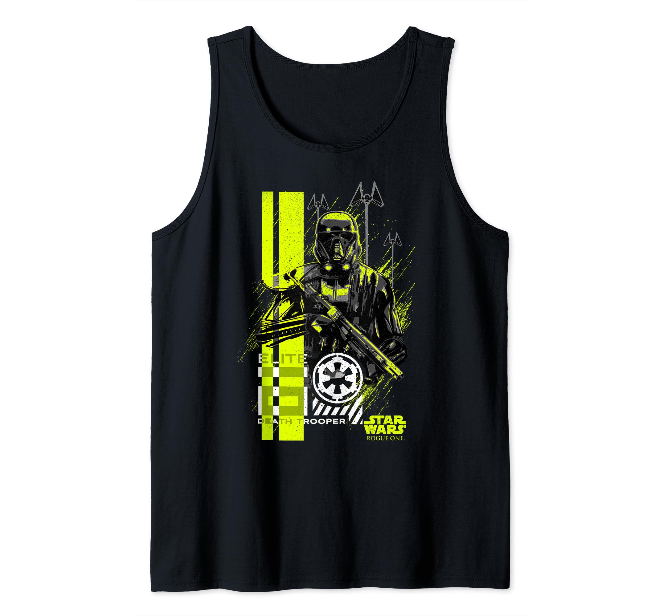 Star Wars Rogue One Death Trooper In Arms Tank Top, Black