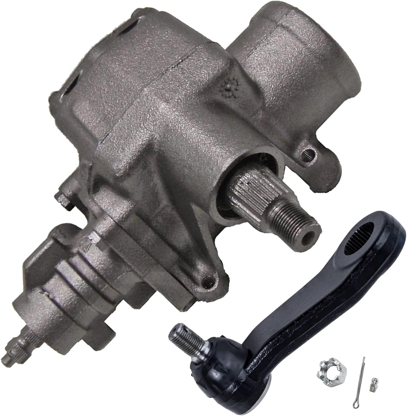 Detroit Axle - Gear Box Kit for 1997-2003 Ford F-150 2001-2002 Expedition 1998-1999 F-250, Power Steering Gear Box, Steering Pitman Arm Replacement