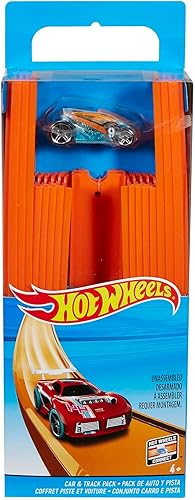 Miniatura 7 de Hot Wheels Track Builder pista recta con coche