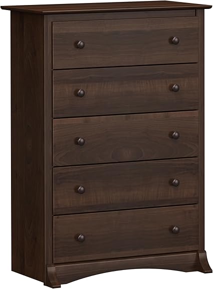 Prepac Fremont Superior 5-Drawer Chest for Bedroom - Spacious and ...