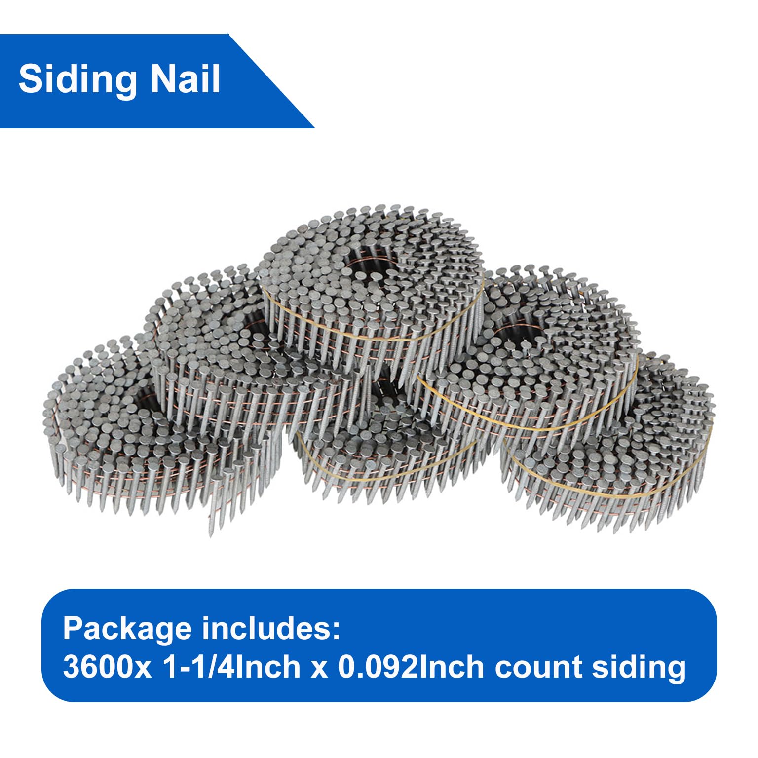 15 Degree Siding Nails - 3600 Count -6