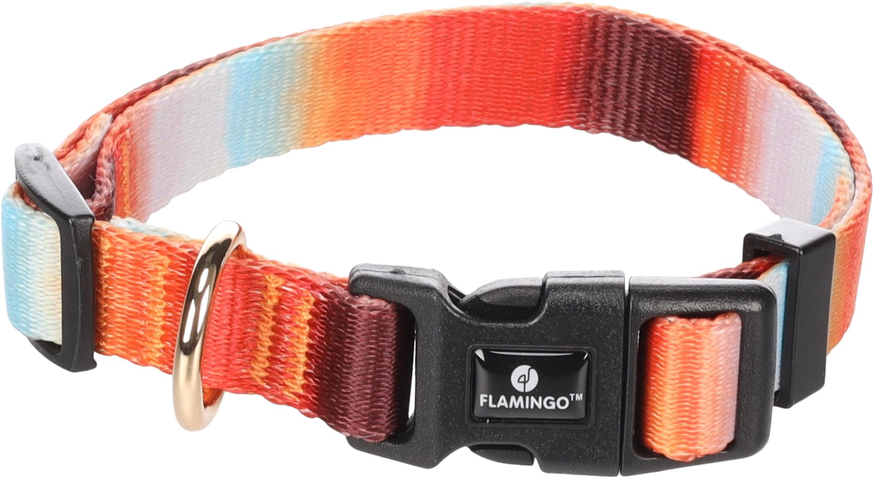 Flamingo Dog Collar Naja Mix S 30-45cm 15mm