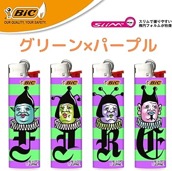 ビッキーさん用 Amazon.co.jp: ビック(Bic) ライター J23 スリム 使い捨て やすり 描き