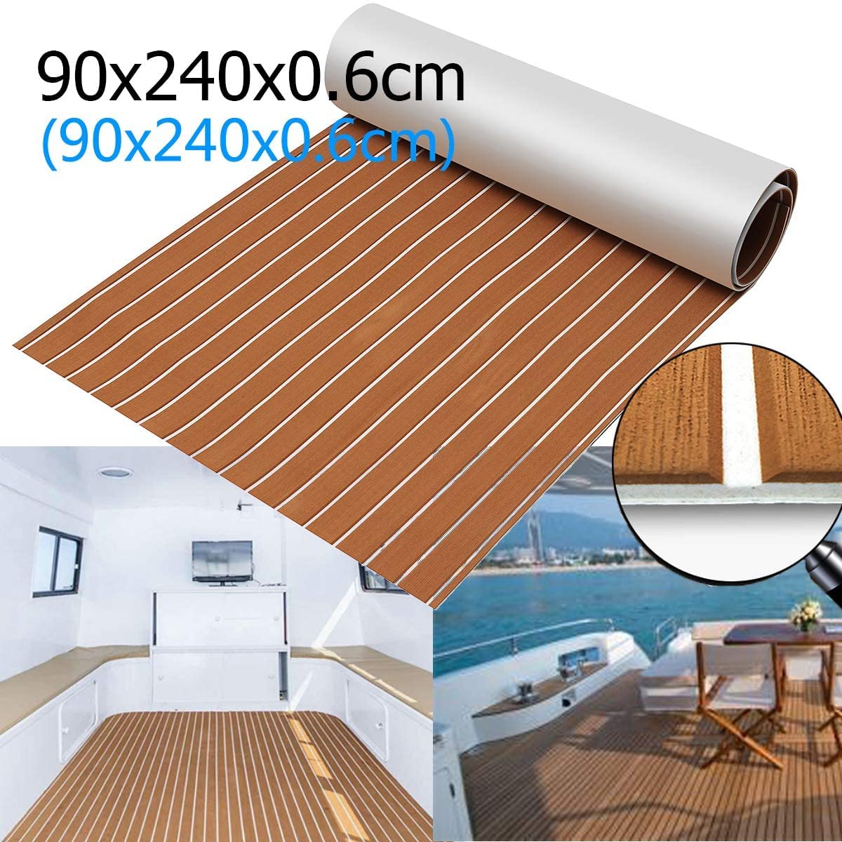 Tappetino Autoadesivo In Schiuma EVA Per Barche Tappetino In