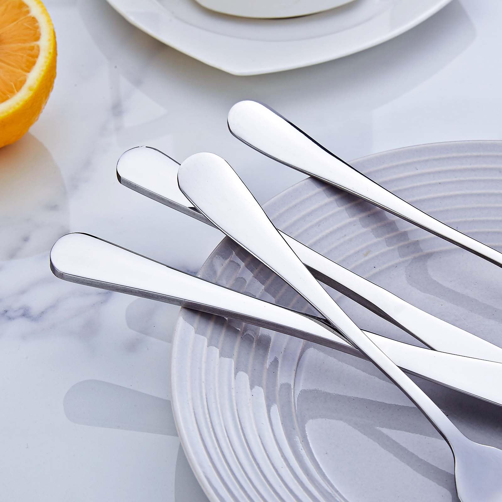 36 Stück Gabelset, PionStar Edelstahl Gabeln Set, (7,3"/18,5cm), Nur Besteck Gabeln, Spülmaschinenfest, Tafelgabeln/Dessertgabeln für Zuhause/Restaurant
