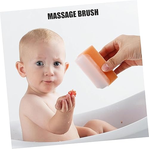 Miniatura 6 de Cepillo de mano para el cuero cabelludo del bebé, cepillo de pelo para niños pequeños, herramientas sensoriales para el aula, juego de 2 piezas