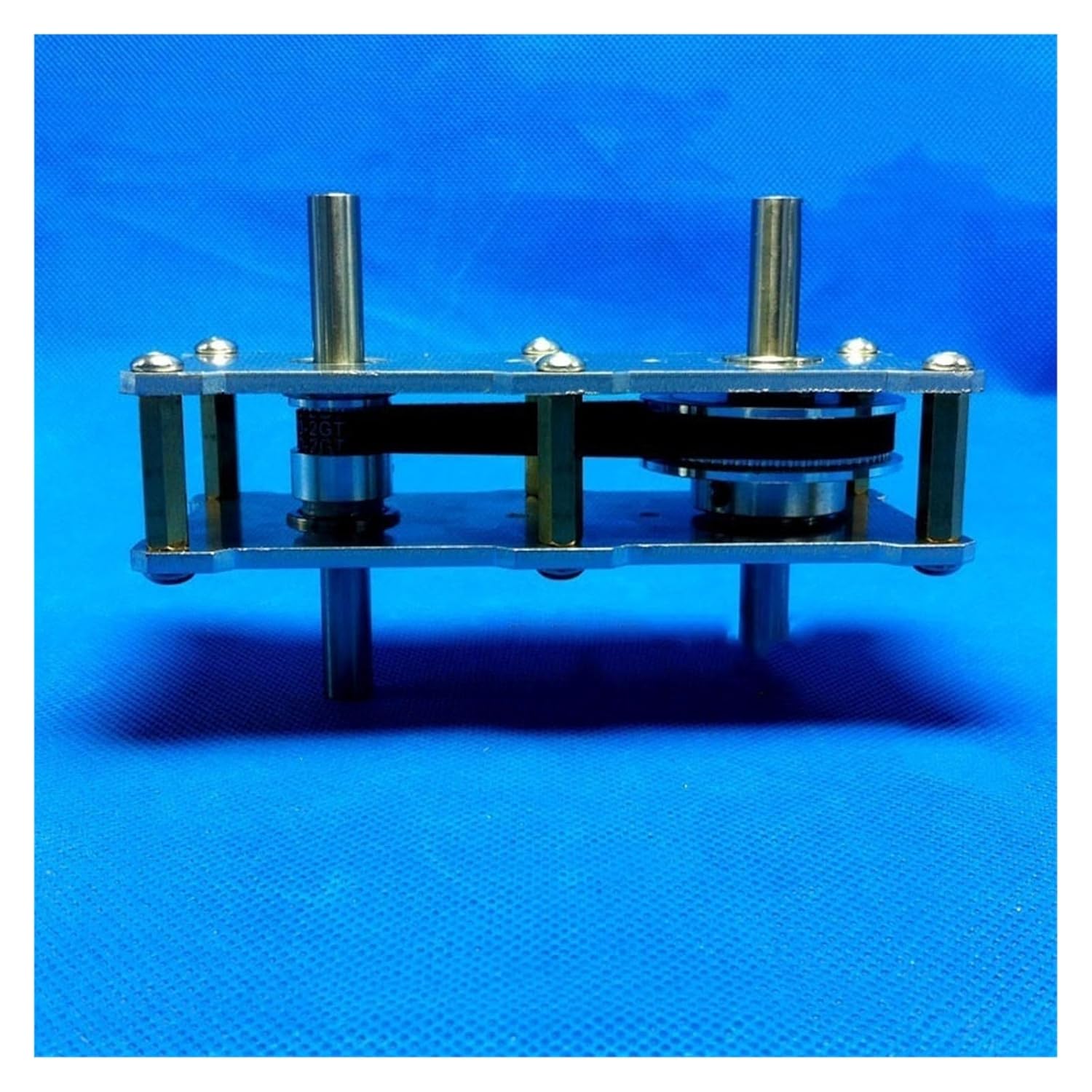 Gearbox 122x80x55mm Full Metal Reducer Gearbox 8mm Shaft Speed Increase 1:1 1:2 1:4 Synchronous Wheel Pulley Transmission Steering Direction(1 to 2)