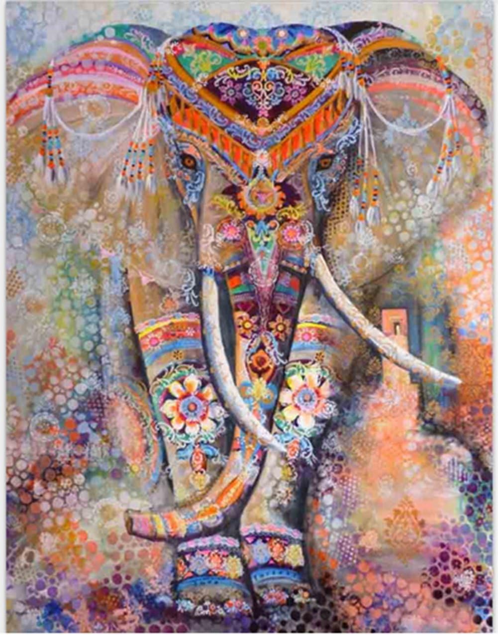 Mandala Tapestry Polyester Wall Tapestry Indian Elephant Tapestry Lotus Yoga Mat Home Decor Carpet toalla mandalas playa (M, Pic 1)