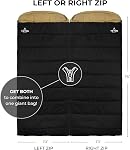 Teton Deer Hunter Sleeping Bag; Warm and Comfortable Sleeping Bag Great for Camping Even in Cold Seasons