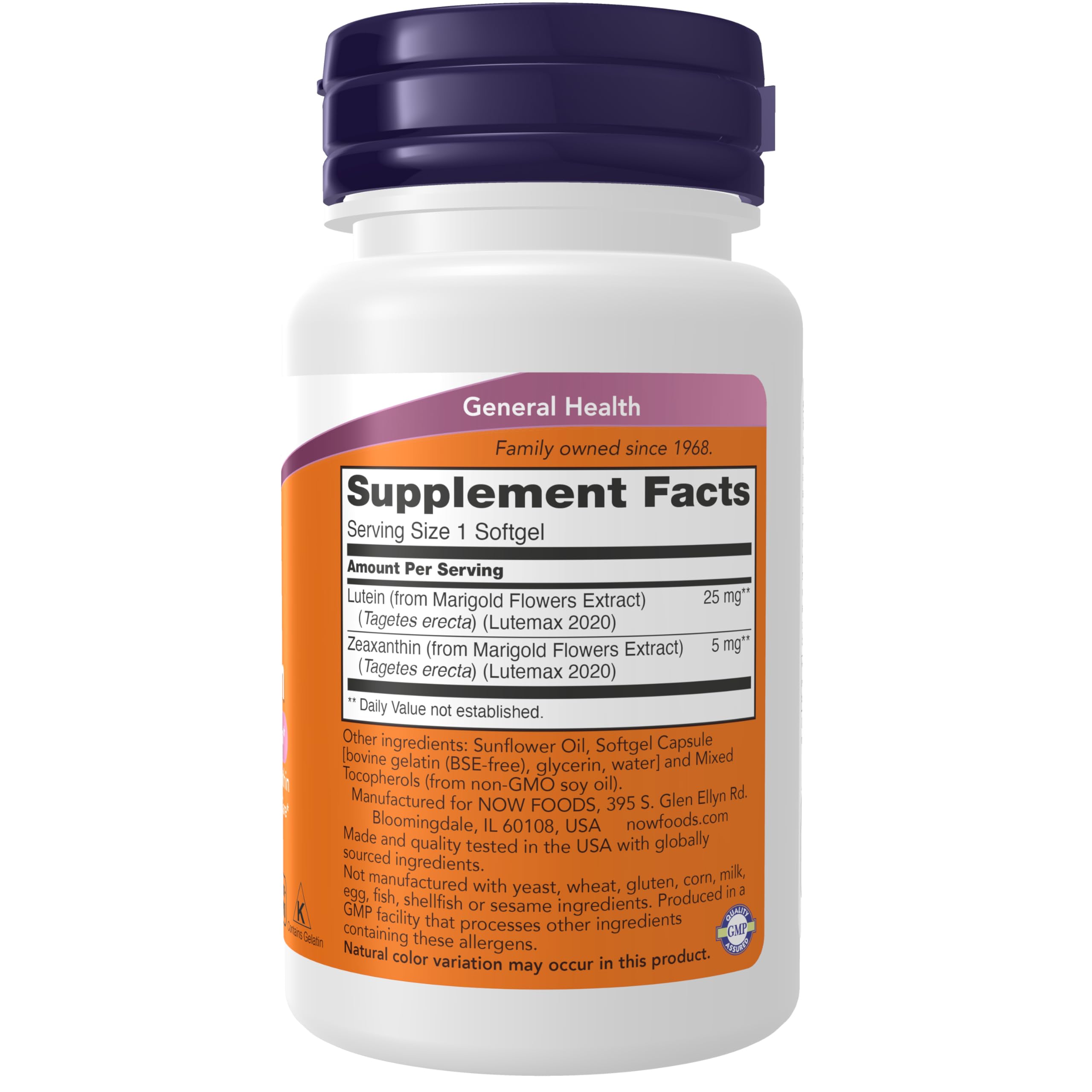 Now Supplements, Lutein & Zeaxanthin, 120 Softgels — Amazon image 2