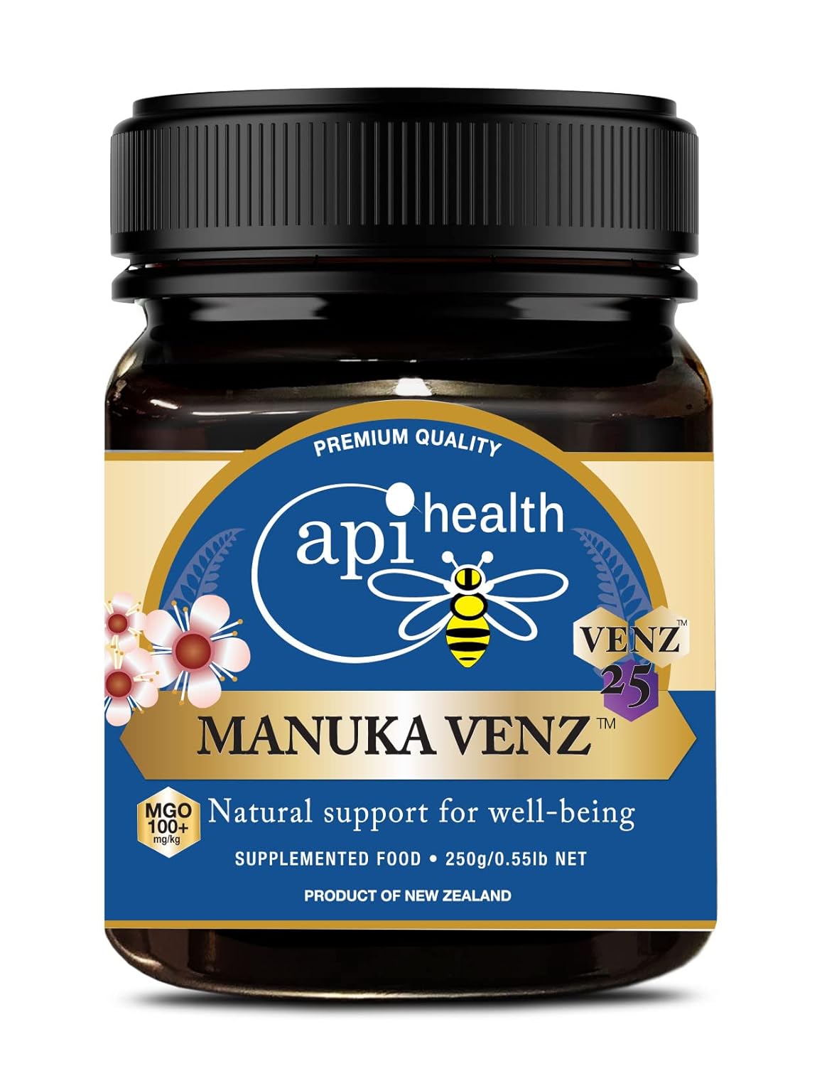 Manuka VENZ - Manuka Honey with Bee Venom 250g