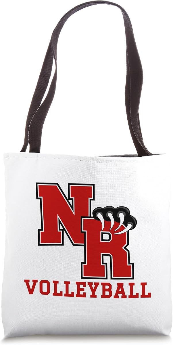 North Rockland High School Red Raiders Volleyball Tote Bag
