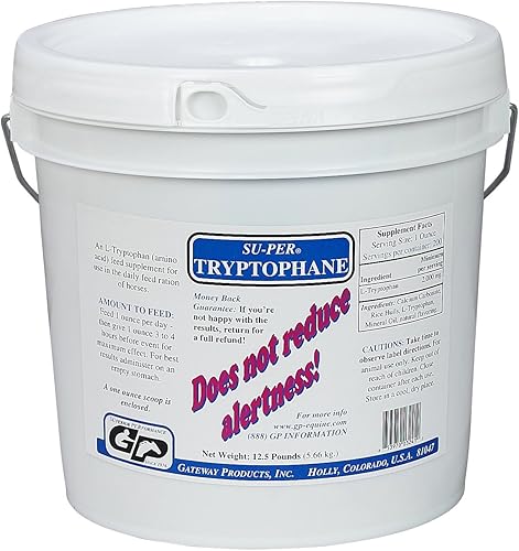 Gateway SU-PER triptófano (soporte de calma para caballos) - 12.5 libras