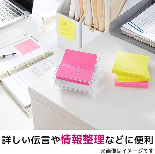 Miniatura 3 de Post-it Econo unidades, fuerza calcomanía Pop-up Nota Vivid amarillo 6541sspop-vy