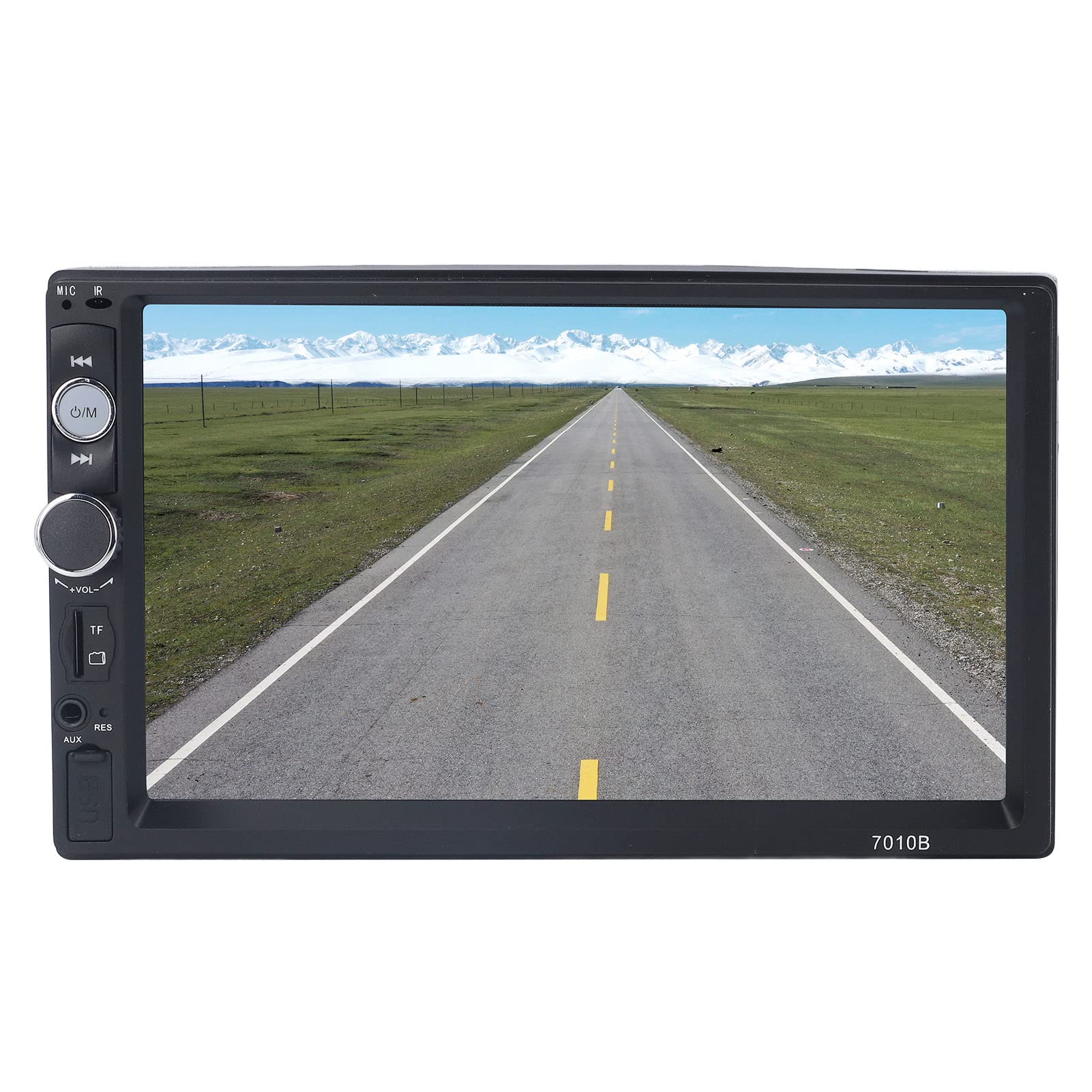 KIMISS Reproductor de Coche con Pantalla Táctil de 7 Pulgadas, 2Din Car Stereo Radio Mirror Link Bluetooth MP5 Player USB FM Receptor