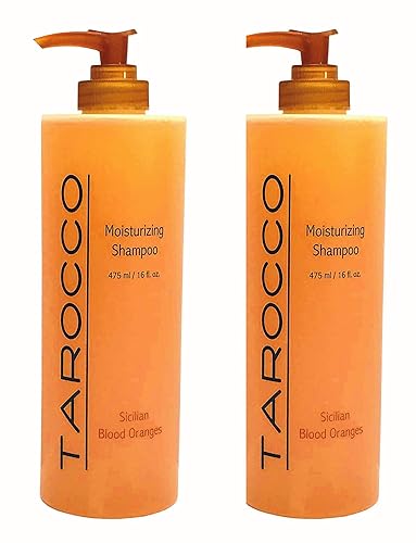 Tarocco Champú Hidratante 16.1 fl oz16 fl oz x 2 con Naranjas Sangrientas Sicilianas de Baronessa Cali
