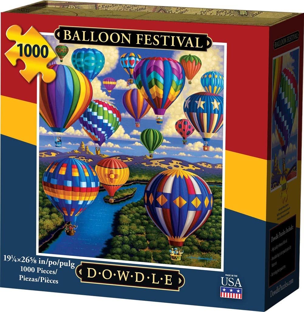Dowdle Jigsaw Puzzle - Balloon Festival - 1000 Piece