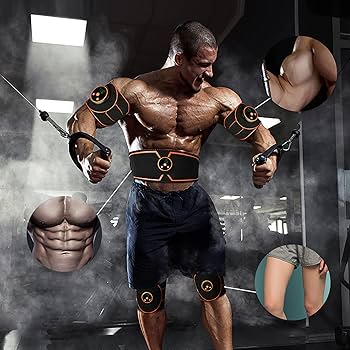 Amazon.co.jp: 腹筋ベルト ジェルシート不要 多部位使用可能2個セット